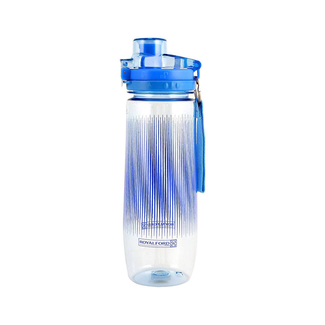 Royalford Rf6422 850Ml Water Bottle - REUSable Water Bottle Wide Mouth With Hanging Clip | Printed Bottle | Perfect While Travelling, Camping and Trekking