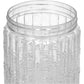 Royalford RF10074 500ML Christy Clear Canister - Portable & Stackable Design | Transparent Body with Tight Lid | Perfect for Preserving Snacks, Chocolate Bars, Coffee Beans, Cookies, Cereals & More
