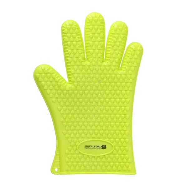 Silicon Oven Mitt, RF10275 | 100% Food Grade Silicon | Textured Non-Slip Surface | Water-Proof And Steam-Resistant | Protection While You Cook