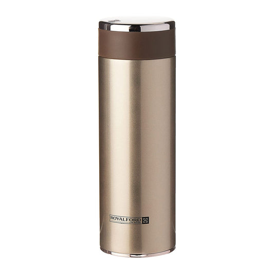 RoyalFord 360ml 12oz Stainless Steel Vacuum Water bottle- RF11248 Vacuum Insulation Preserves the Flavor and Freshness Portable, Leak-Resistant