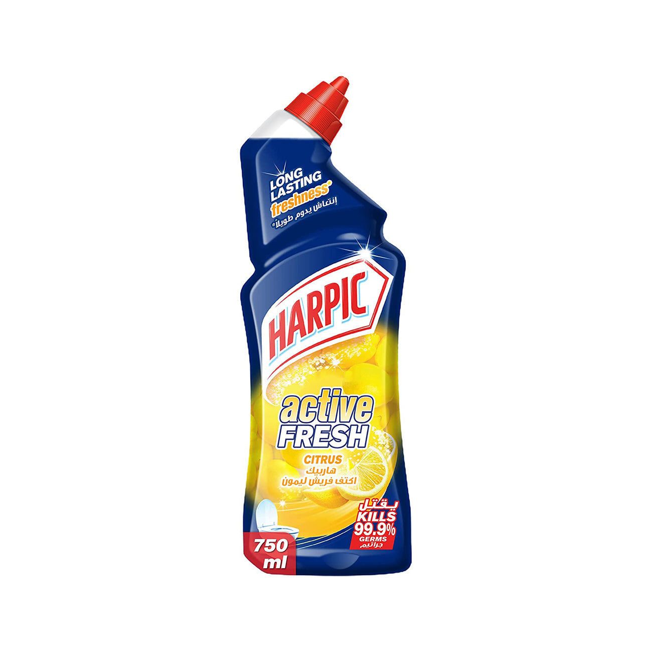 Harpic Citrus Active Fresh Toilet Cleaner, 750ml