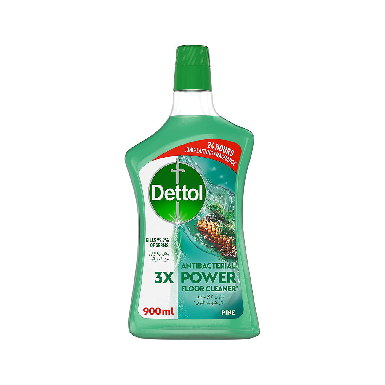 Dettol Pine Antibacterial Power Floor Cleaner 900ML