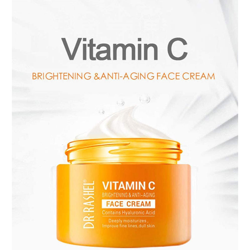Dr. Rashel Vitamin C Brightening & Anti-Aging Face Cream, 50g