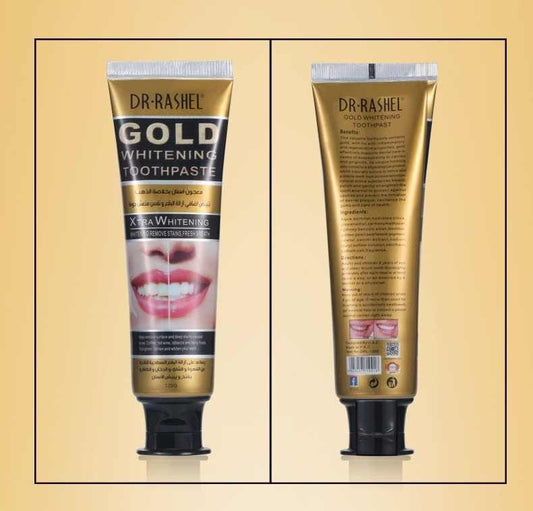 Dr. rashel gold whitening toothpaste