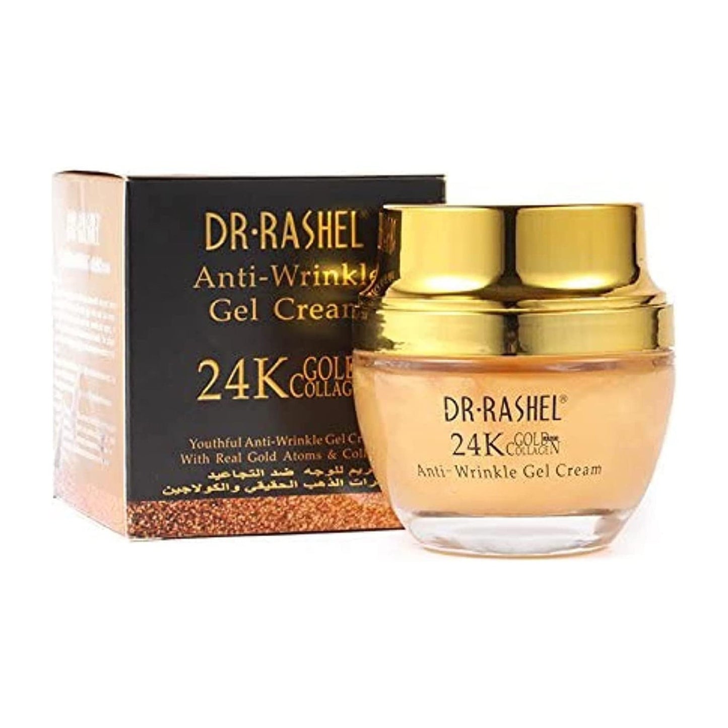 24k Gold collagen youthful Anti-Wrinkle Gel Cream ?50ML)