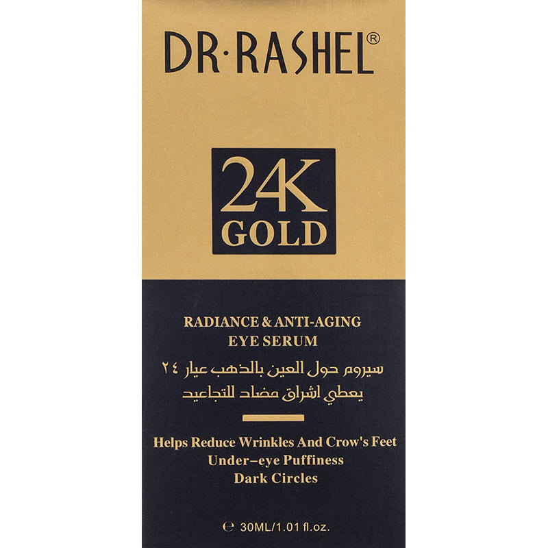 Dr Rashel DRL-1480 24K Gold Radiance And Anti-Aging Eye Serum - 30ml