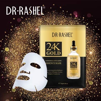 Dr. Rashel 24k Gold radiance & anti-aging essence Mask 24k 25G