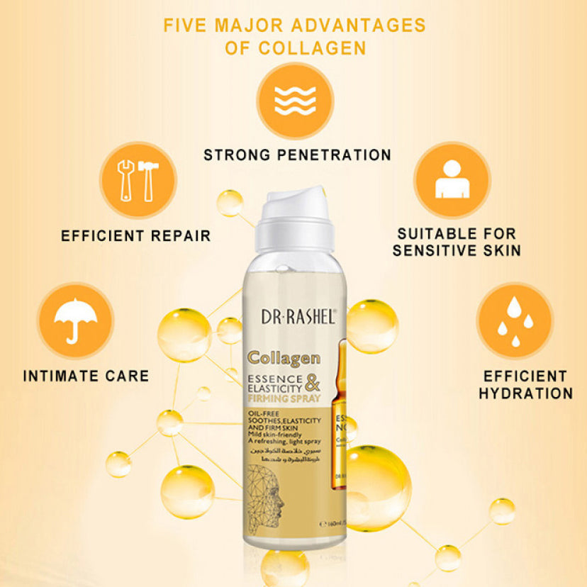 Spray with collagen extract to tighten the skin and enhance its elasticity from Dr. Rashel 160ml