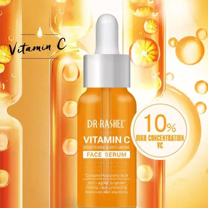 Dr. Rashel Vitamin C Brightening & Anti Aging Skin Care Series 5 Piece Set