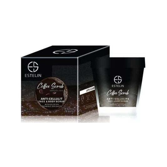 ESTELIN Coffee anti-cellulite face & body scrub 280 gm