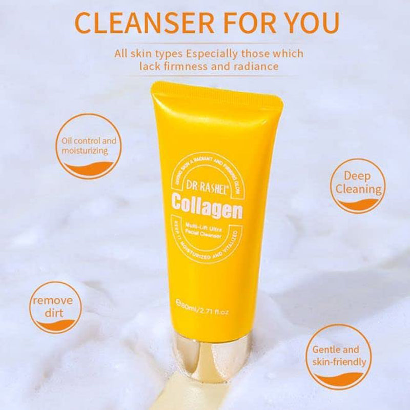 Dr. Rashel Collagen Multi-Lift Ultra Facial Cleanser 80ml