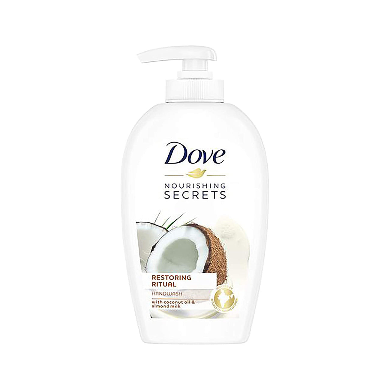 Dove Nourishing Secrets Restoring Ritual Hand Wash With Coconut Oil And Almond Milk, 250 ml