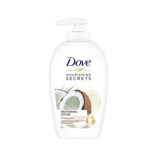 Dove Nourishing Secrets Restoring Ritual Hand Wash With Coconut Oil And Almond Milk, 250 ml