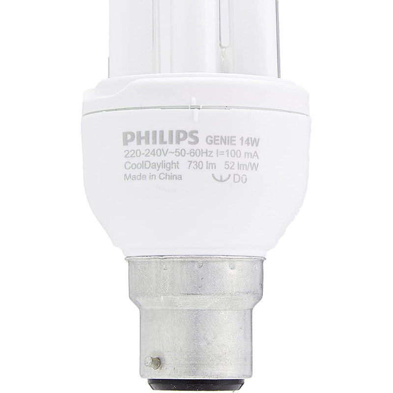 Philips Genie14W Cdl B22 220-240V 1Ct/12 Cooldaylight