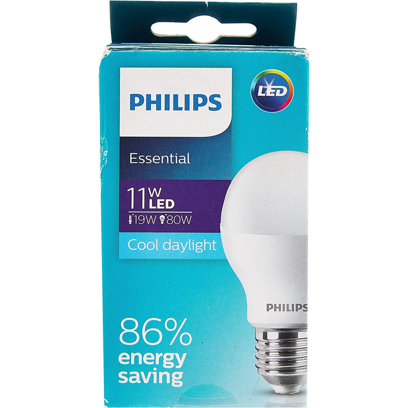 Philips Ess Led Bulb 11W E27 6500K 230V 1Pf/12 Uae, White