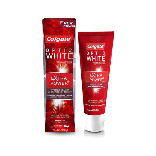 Colgate Optic White Extra Power Whitening Toothpaste, 75ml