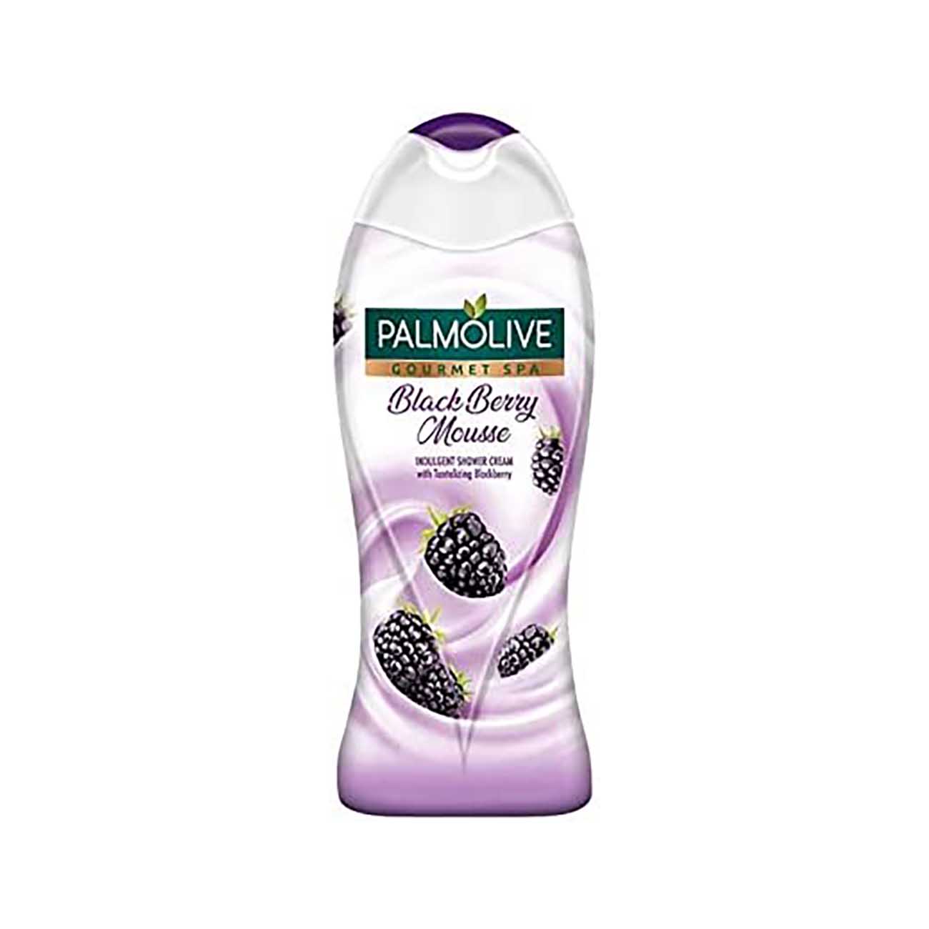 Palmolive Cream, Scented Blackberry Mousse, Dermatologically Tested, Soap Free Shower Gel for Gourmet Spa, Body Wash, 500ml