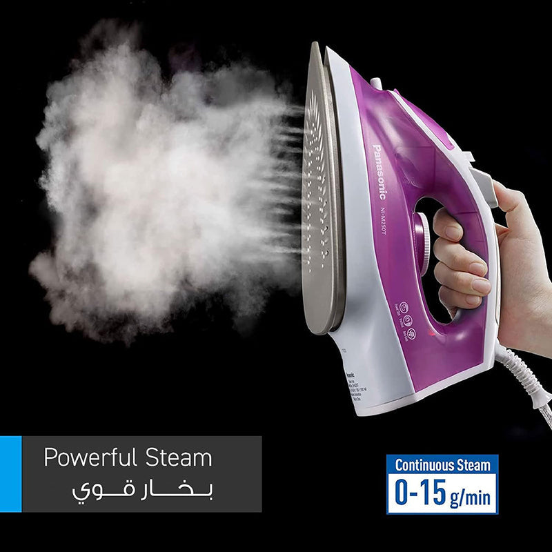 Panasonic - 1550W Steam Iron - Nim250T"