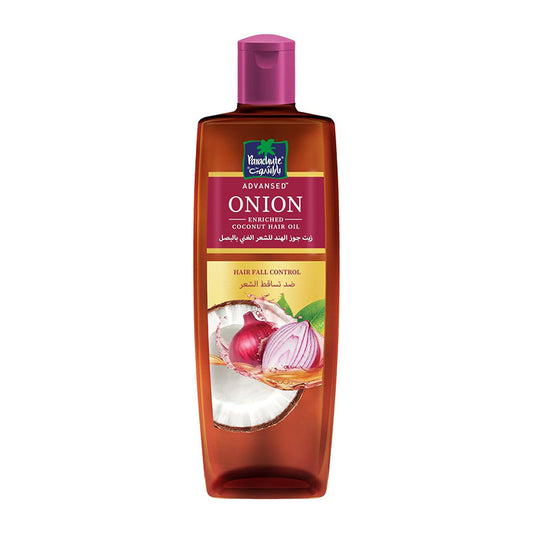Parachute Onion Oil For Hair Growth, By Advansed, Blend Of & Coconut Oil, Controls Hairfall Promotes 200Ml