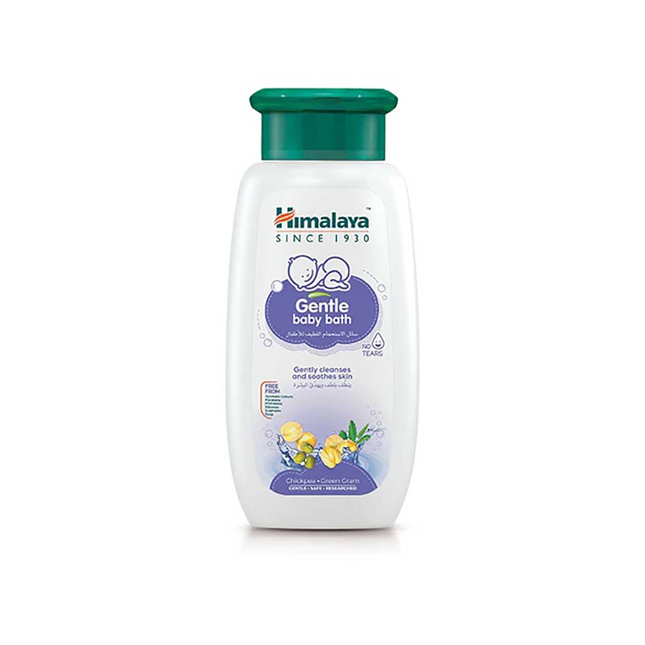 Himalaya Gentle Baby Bath | No Chemicals & Paraben Formula formulated with Selected Herbs- 200ml