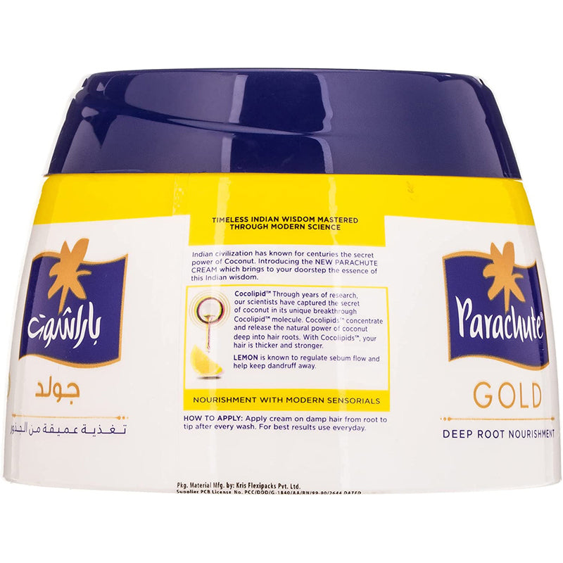 Parachute Gold Hair Cream Anti Dandruff, 140 ml
