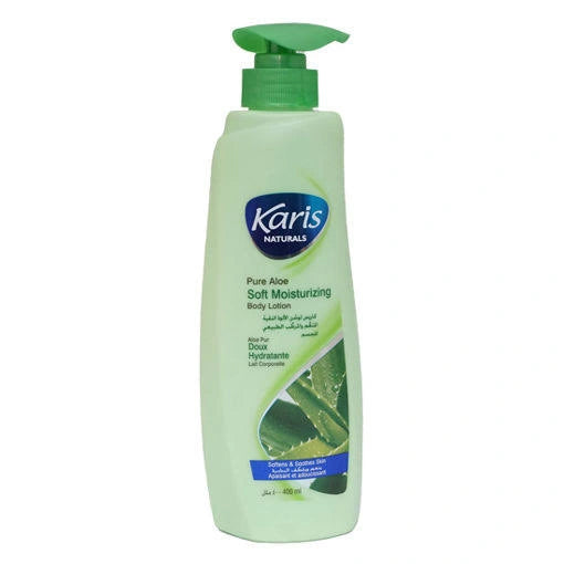 Karis Body Lotion Soft Moisturizing Pure Aloe 400ml