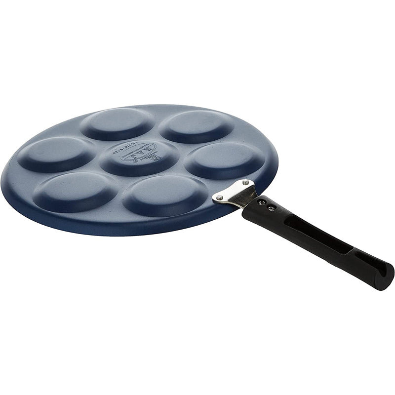 Raj Mini Pancake Pan, Bbmp01, Black, Nonstick