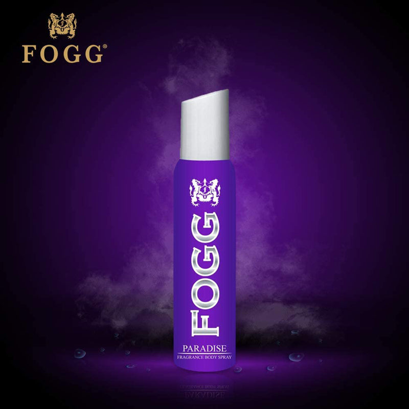 Fogg Paradise Fragrance Body Spray Women, 120 ML