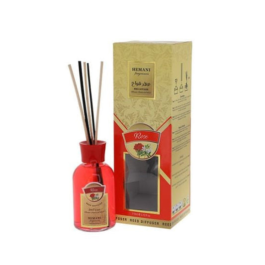 HEMANI Rose Scented Reed Diffuser 110ml