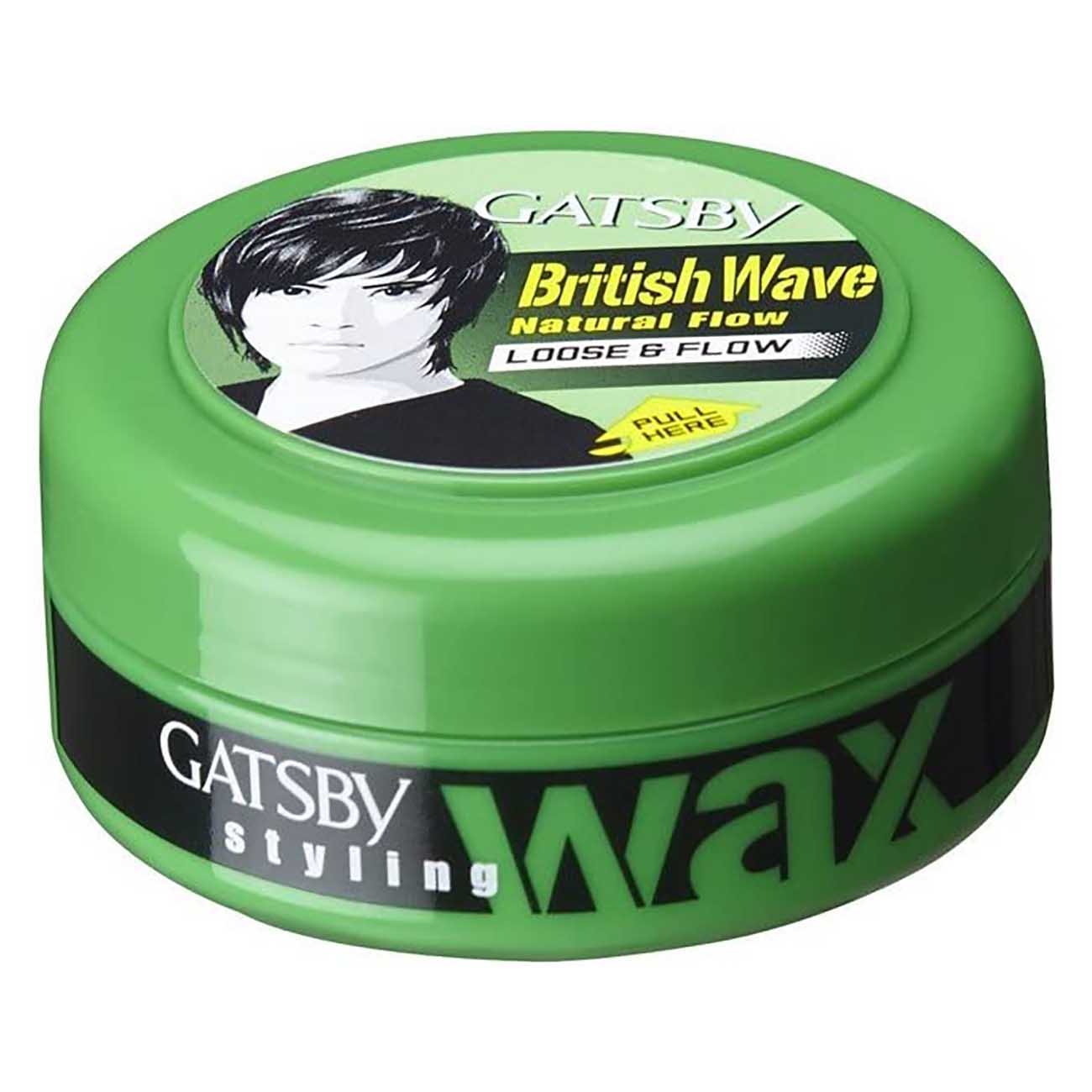 Gatsby British Wave Loose And Flow Hair Styling Wax 75g