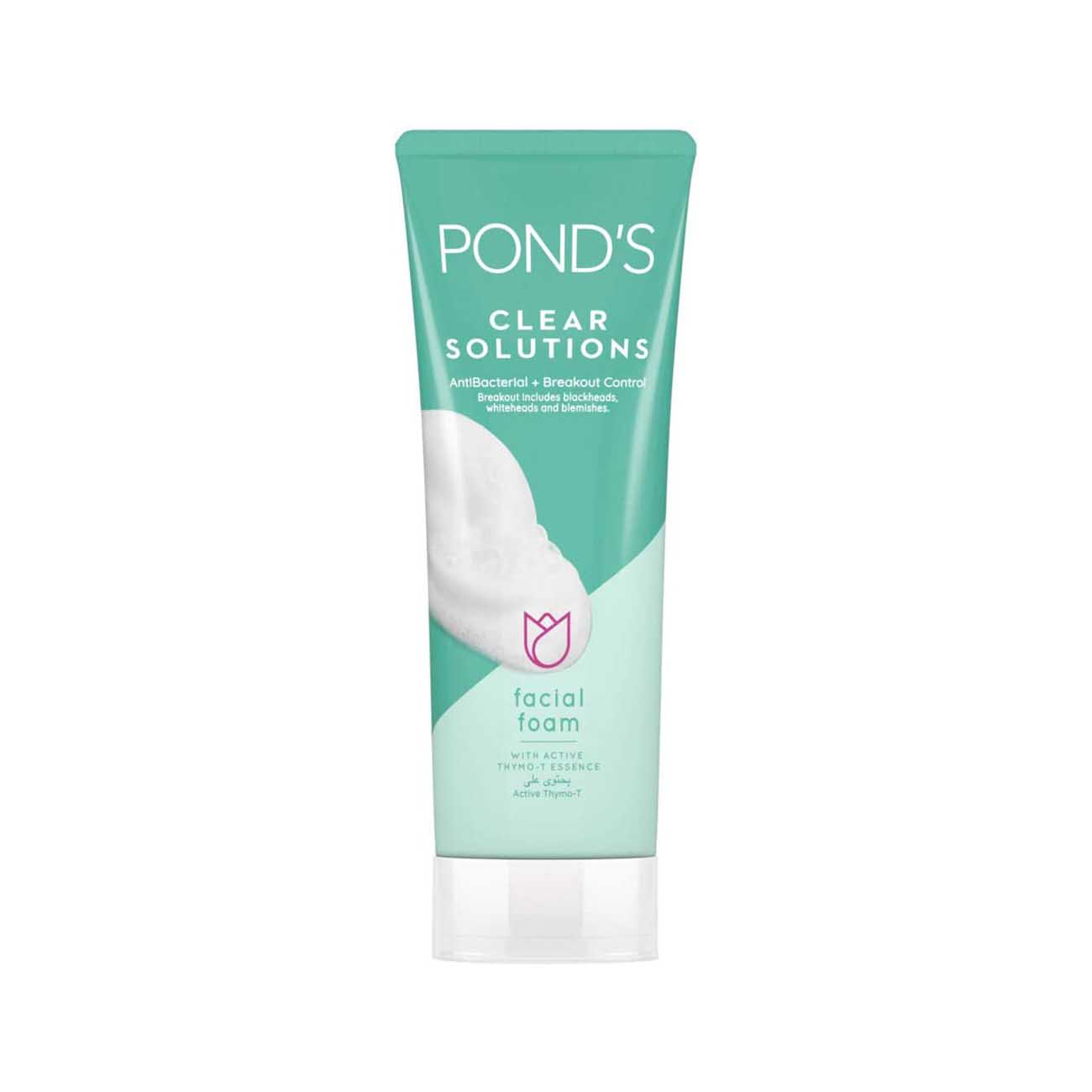 POND'S Clear Solutions Facial Foam with Active Thymo-T Essence ...